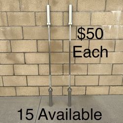 5ft Olympic Barbell for Strength Training, 2 Inch Bar for Squats, Curls, Deadlifts, Presses, Hip Thrusts