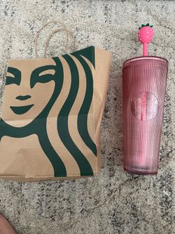 Starbucks pink cup sippy cup