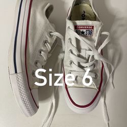 White Converse - Used - Good Condition