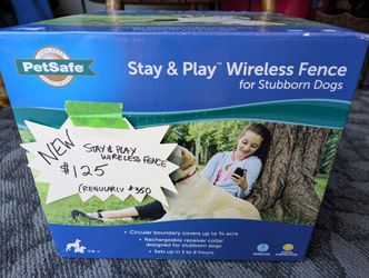 PetSafe Stay and Play Wireless Fence for Stubborn Dogs