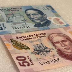 Mexico Banknote For Collection 