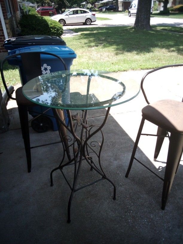 Bronze Bistro Set 