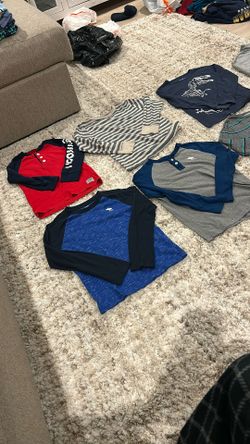Boys Clothes (Age 7-10 years)- Long Sleeve Shirts