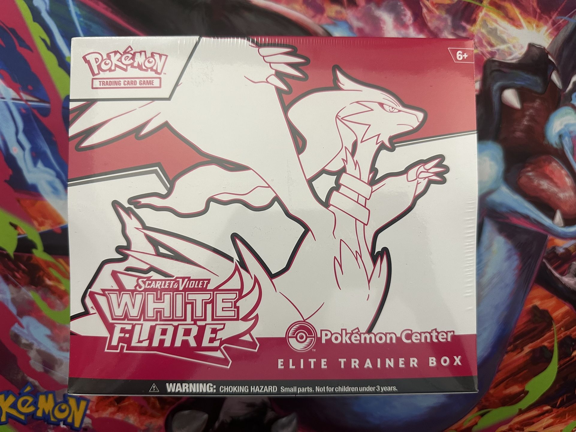 White Flare Pokemon Center Elite Trainer Box (Exclusive)  Accepting All Reasonable Offers Cash Or Zelle