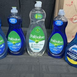 Palmolive and Dawn Dish Soap Bundle