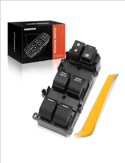 A-Premium Master Power Window Switch Compatible with Honda Pilot 2016-2021, Ridgeline 2017-2023, Passport 2019-2020, Front Left Driver Side