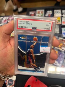 2005 Topps Finest LeBron James PSA 9 Mint #85 rookie