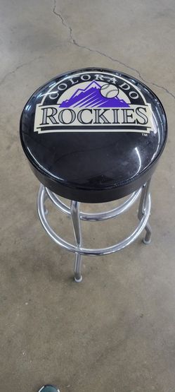 Mlb Colorado Rockies Official Imperial Brand Bar Stool.  Official MLB Product