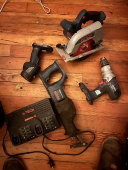 Bosch 24 Volt Drill And Saw Set