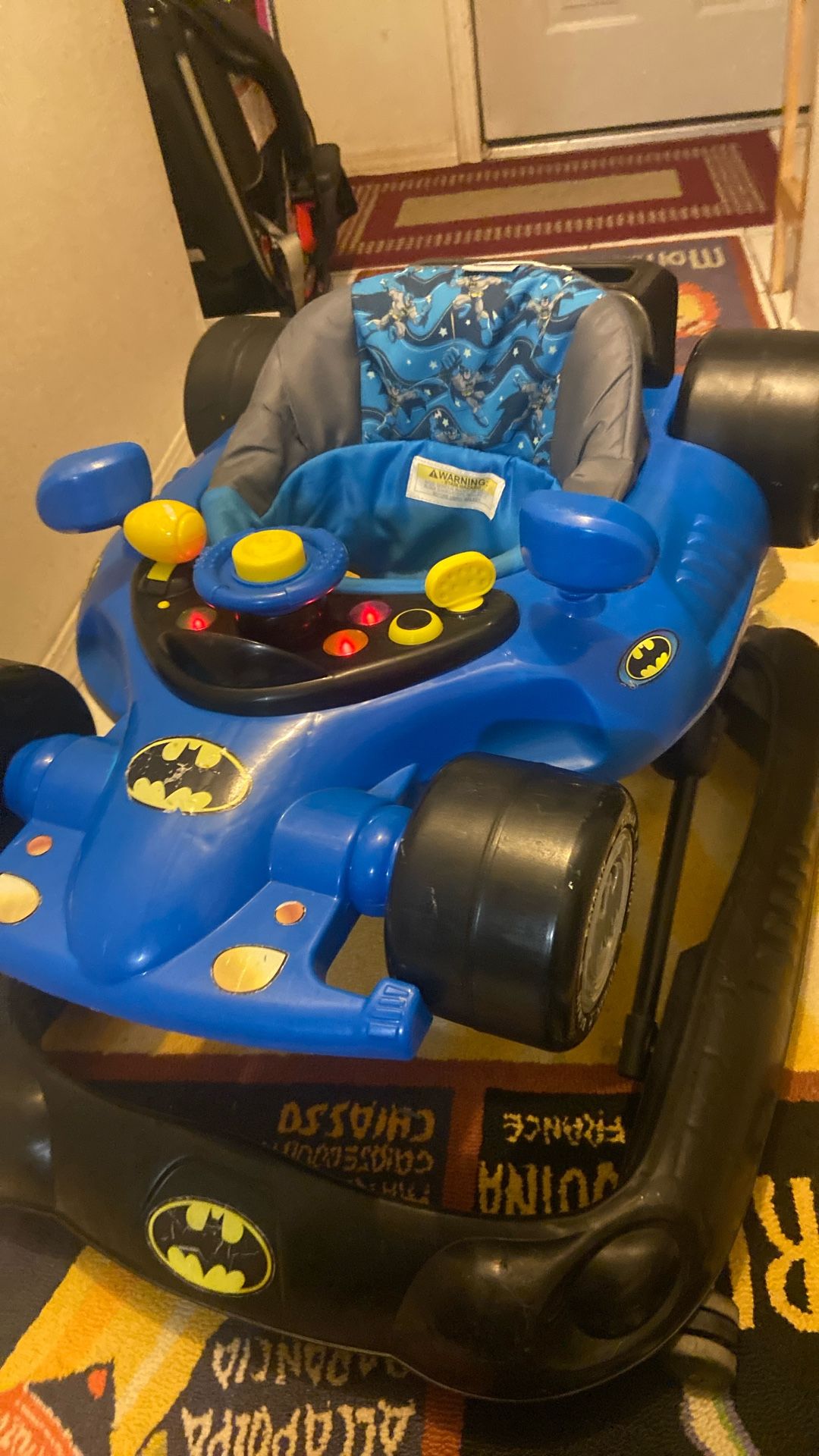 Batman Baby Walker Price 30$. Pick Up. In. E.  Side.  Tacoma 