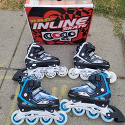 ROLLER BLADES SIZE 1 TO 4