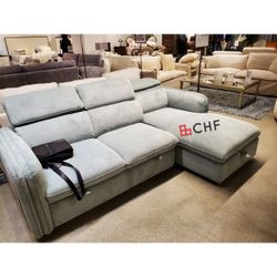 Sectional Sofa With Sleeper And Storage 