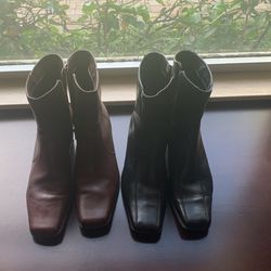 Ladies Size 10 Leather Boots