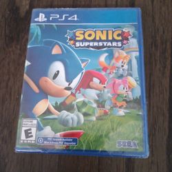 Video Game Ps4 Sonic Superstrs