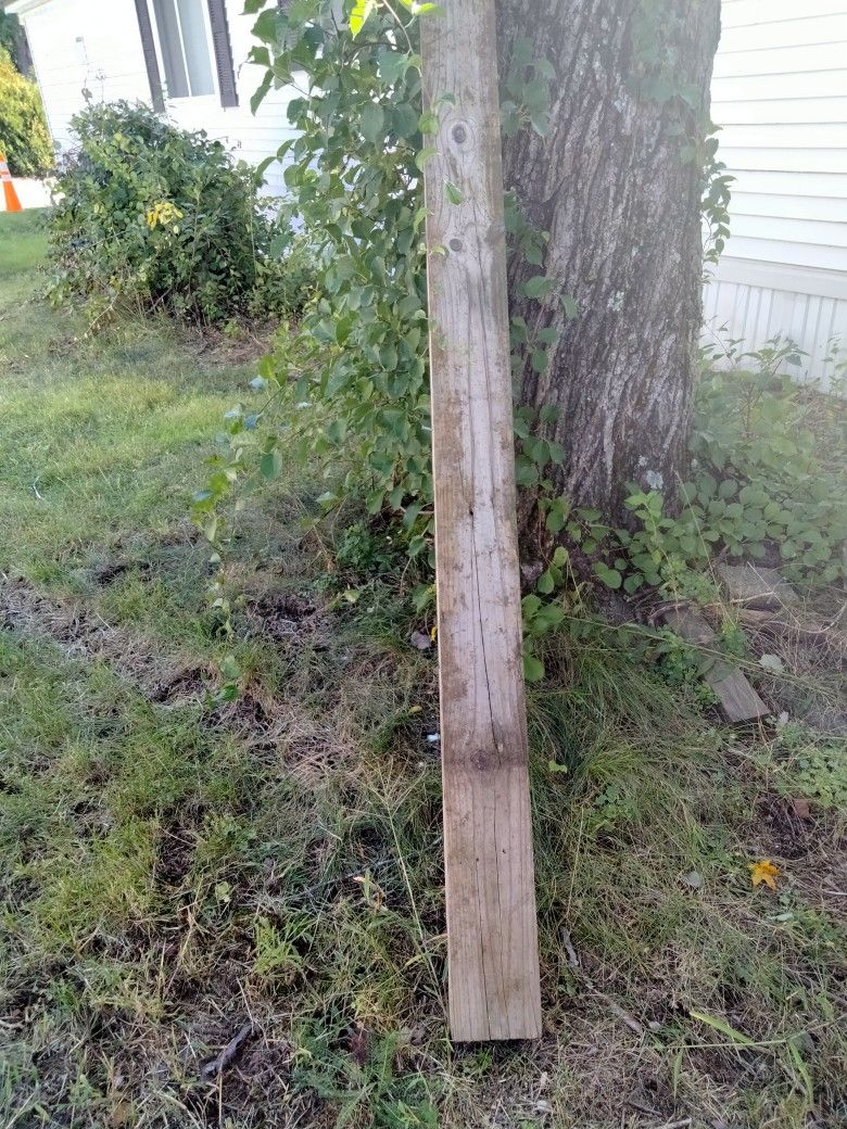 8 Ft 4x6 PT And 10 Ft 4x6 PT. $30