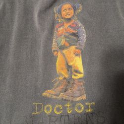 Doctor Martens “Child” Graphic T-Shirt – Vintage Fade – Size Large