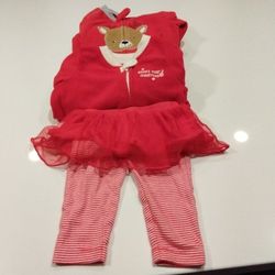 Baby Girl Holiday Pajama And Tutu Leggings