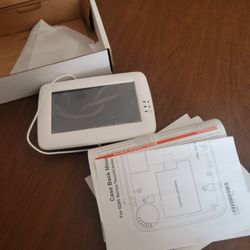 Honeywell Tuxedo Touch WiFi Controller Keypad - TUXWIFIW w/audio Control New open box. Please see photos for details. Outer box wear.
Weight 2lb 2oz p