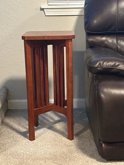 Wood End table