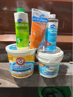 Pool maintenance products