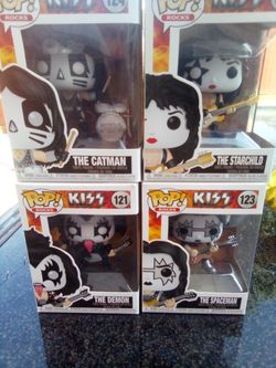 Kiss Funko Pop