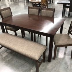 Dining Table Set Solid Wood New In The Box