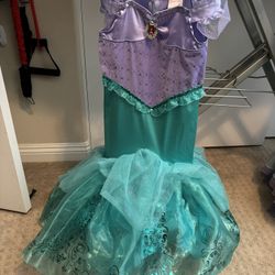 Disney Ariel Mermaid Costume Dress