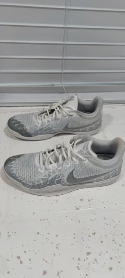Size 12 - Men's Nike Mamba Rage Pure Platinum
