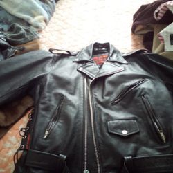 Leather Motorcycle Jacket