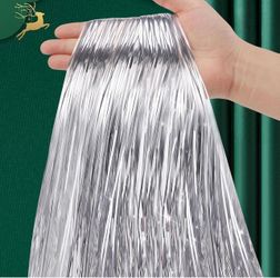 5000 Strands Silver Icicle Tinsel - 19 Inches Long