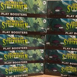 Secrets Of Strixhaven Play Booster Boxes And Cases