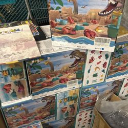 Wholesale 3 Boxes Dinosaur Beach Toys Close Our
