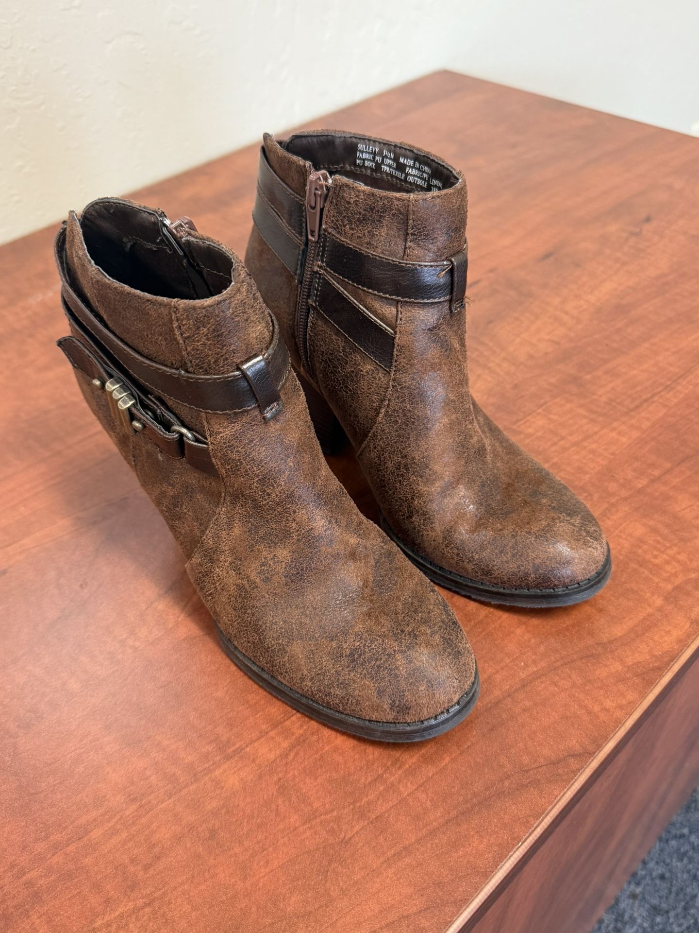 Madden Girl Distressed Ankle Boot