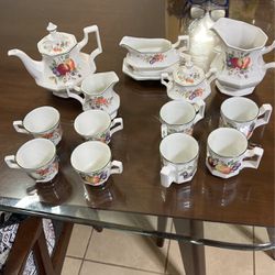 China Made In England For Sale Mint Coffee Set For 4 