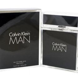 Calvin Klein Man Eau De Toilette Spray 3.4 Oz / 100 Ml for Men by Calvin Klein