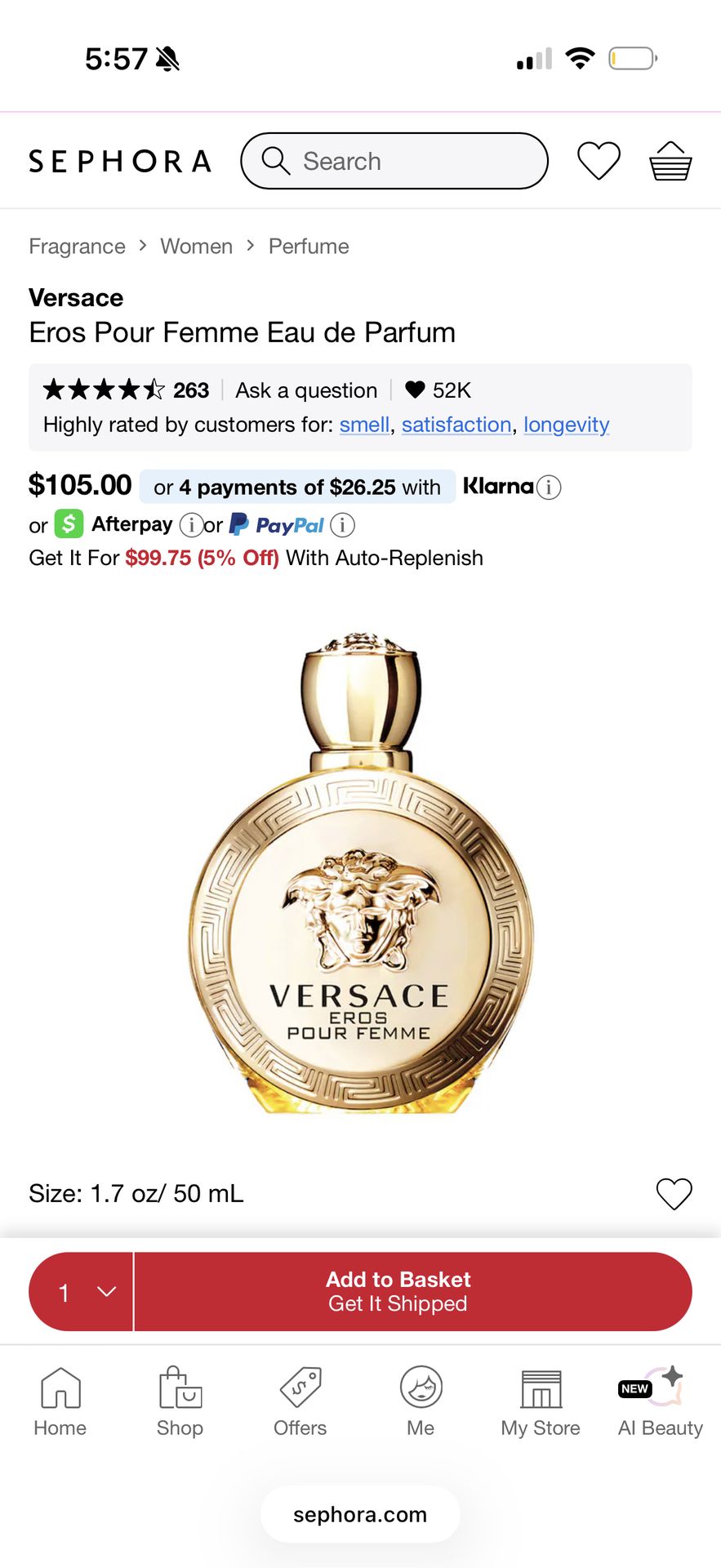 Versace Eros