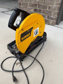 Dewalt chop saw