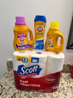 🧺 Arm & Hammer Laundry + Scott Paper Bundle