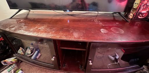 FREE big sturdy dresser tv stand