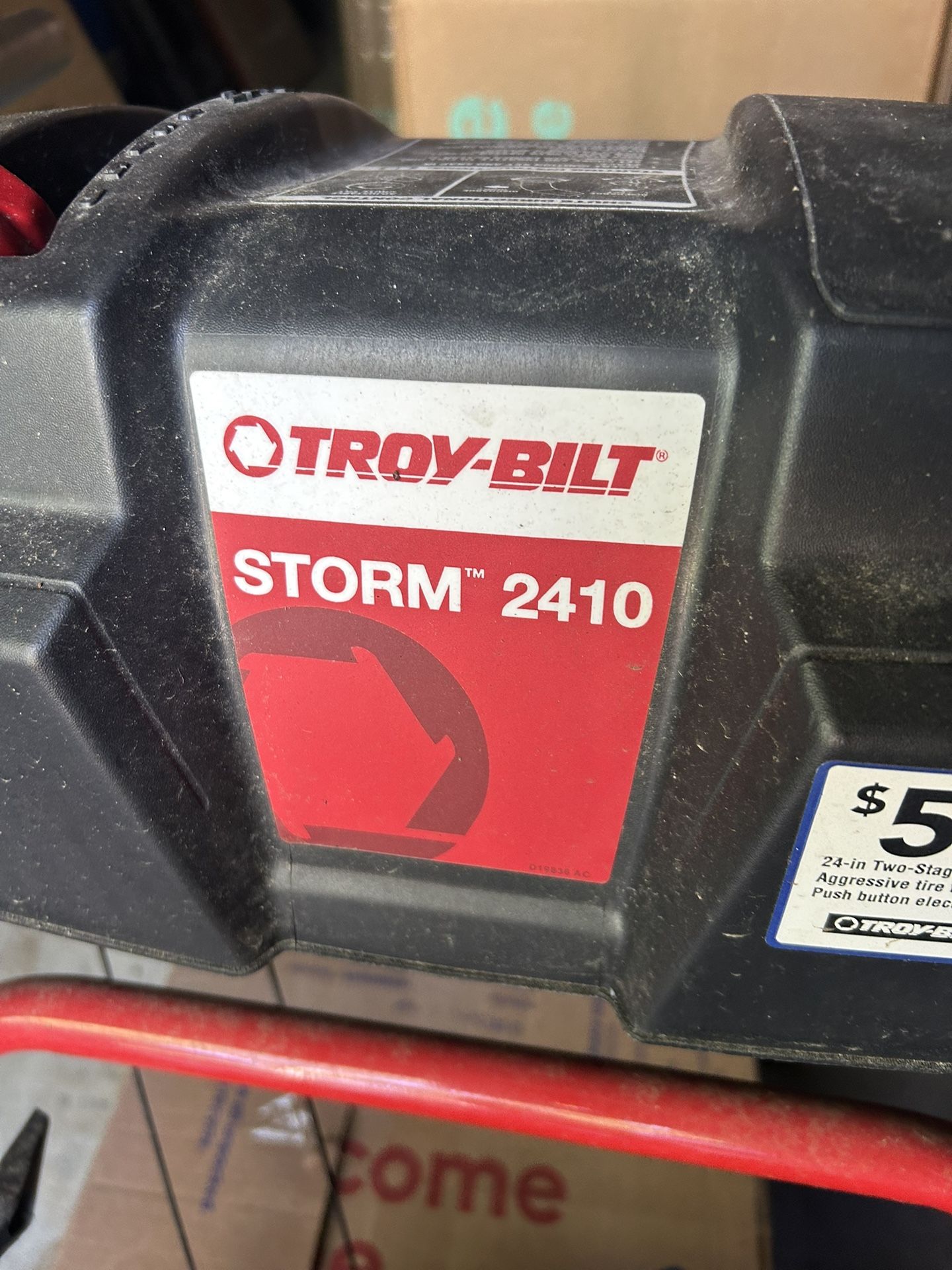 Troy Storm 26 in. 208 cc Two- Stage Gas Snow Blower with Electric Start Self Propelled