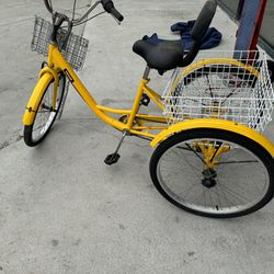Adult 3 Wheels Bike