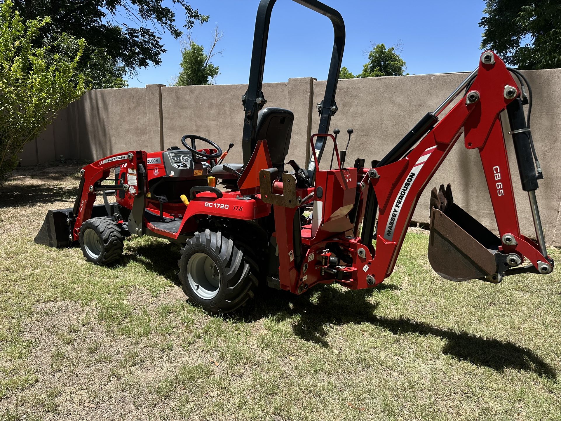 Massey Ferguson Backhoe Tractor