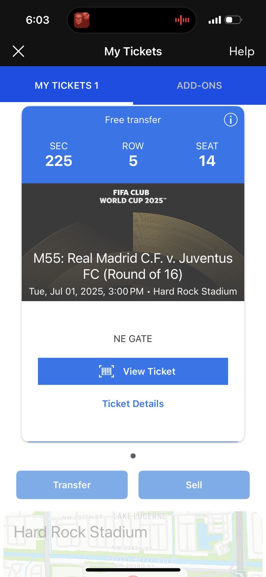 Real Madrid Vs Juventus Ticket