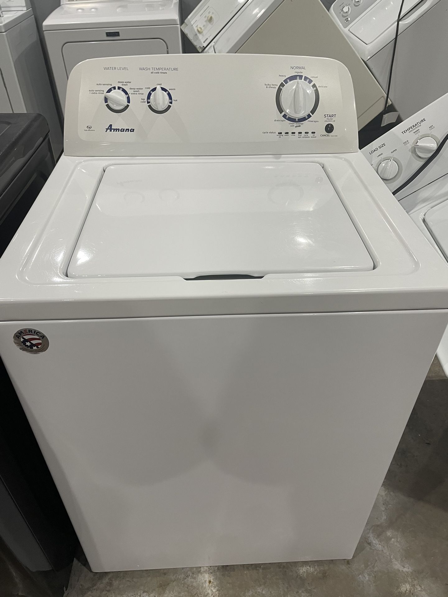 Amana Washer top-load