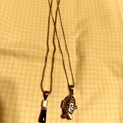 Antique/Vintage Sterling Silver Necklaces/Pendants 😍