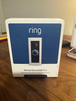 Wired Ring Doorbell Pro