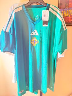 Northern Ireland adidas soccer jersey