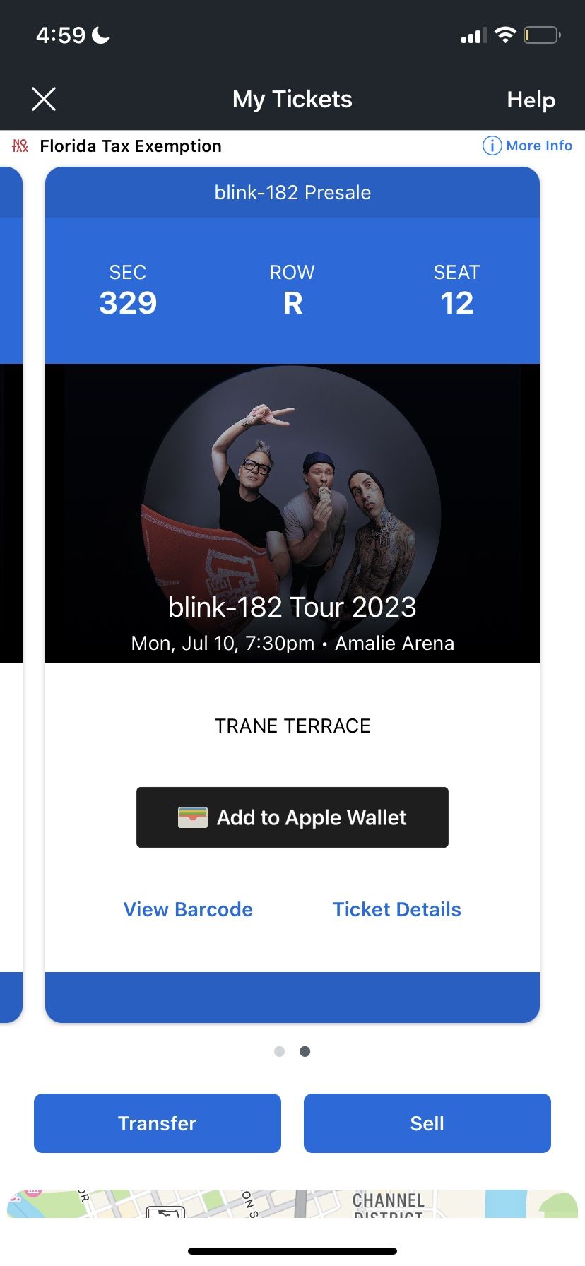 2 Tickets to Blink-182
