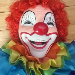 Ruffles The Clown doll porcelain large Dynasty Doll Collection NIB