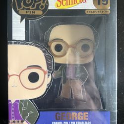Funko Pop! Pins Seinfeld George #19 Enamel Pop Pin (New)